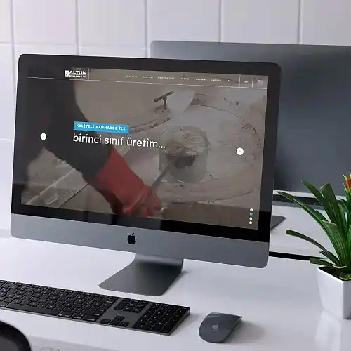 Altun Döküm Web Tasarımı